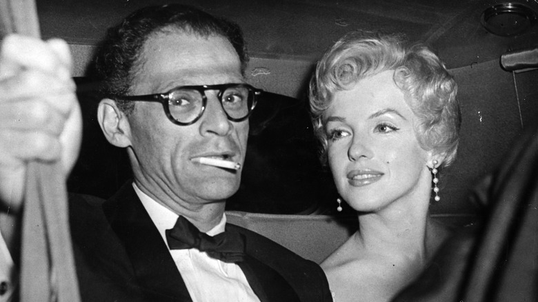 Marilyn Monroe and Arthur Miller