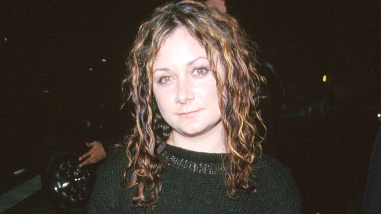 Sara Gilbert posing 