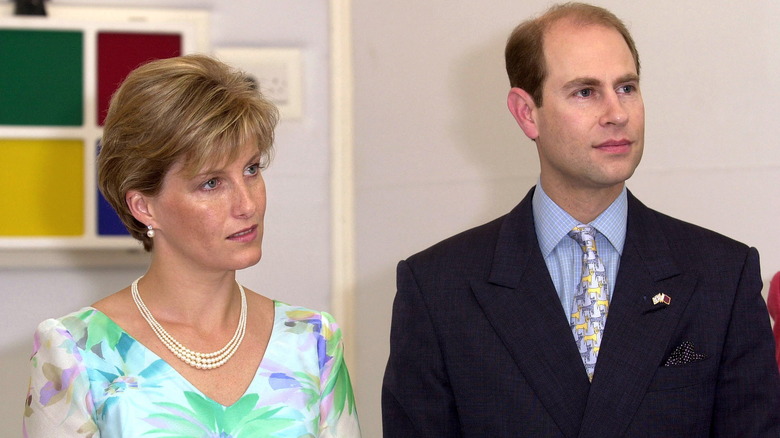 Sophie, Duchess of Edinburgh, and Prince Edward 