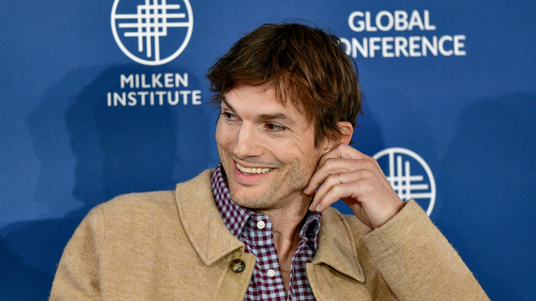 Ashton Kutcher at global conference