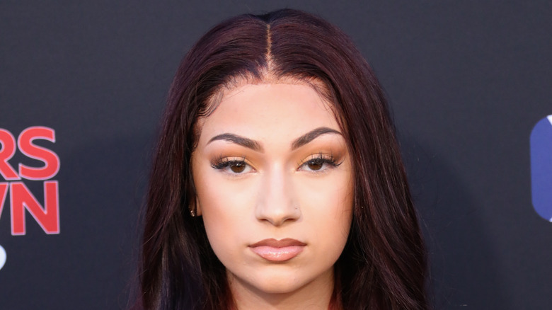 Bhad Bhabie looking straight into the camera