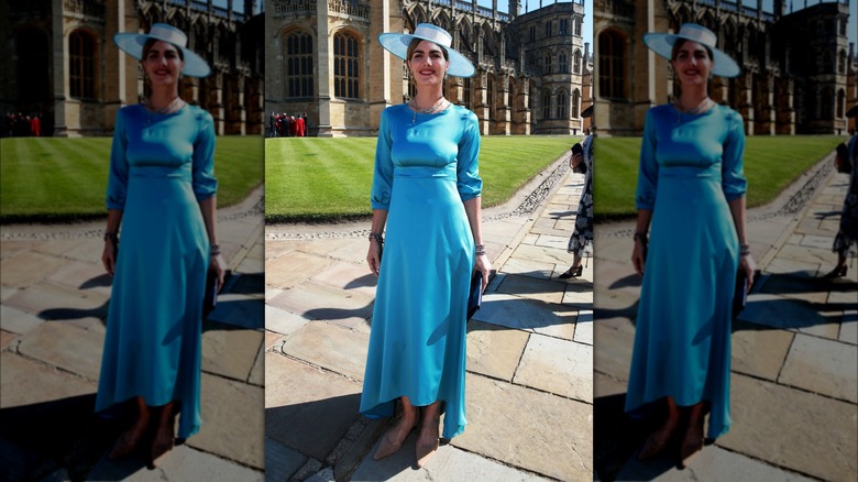 Delfina Blaquier at Prince Harry's wedding