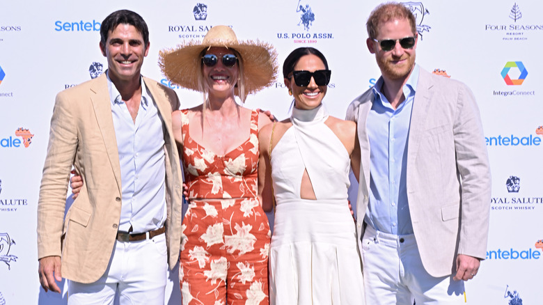 Delfina Blaquier, Nacho Figueras, Meghan Markle, Prince Harry