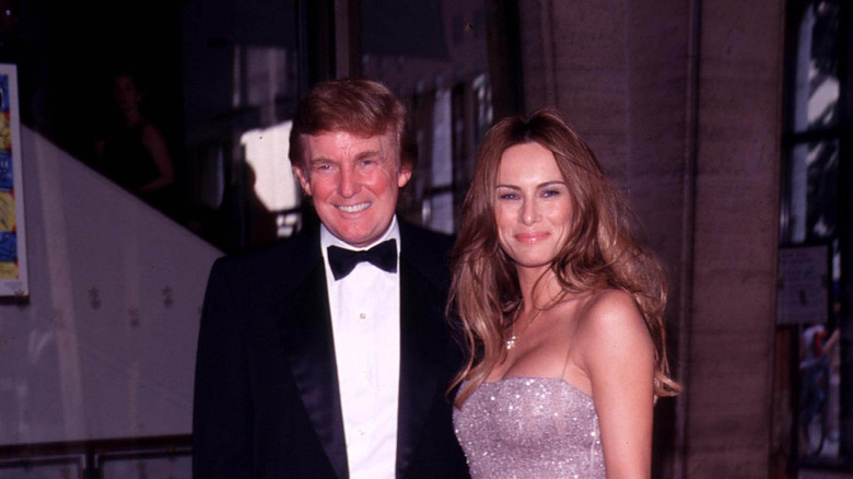Donald Trump with Melania Trump 