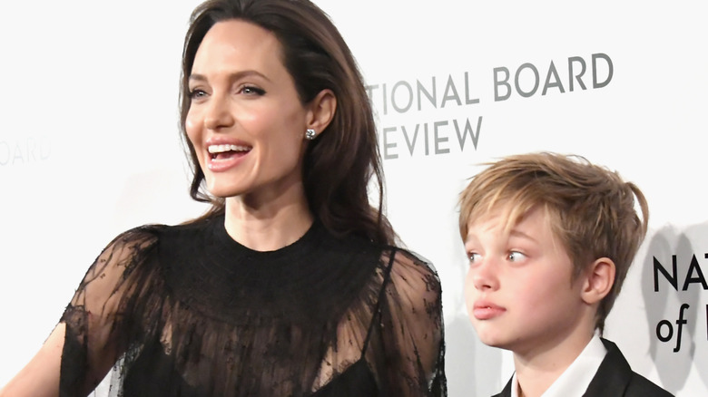 Knox Jolie-Pitt with Angelina