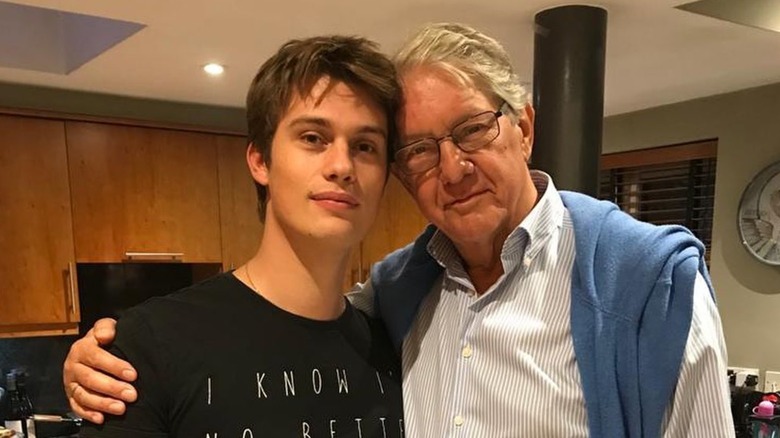 Nicholas Galitzine and his father Geoffrey Galitzine