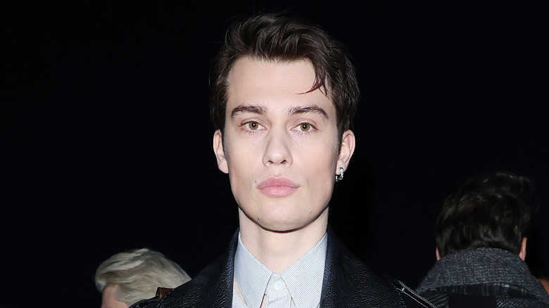 Nicholas Galitzine in 2023 at the Fendi show