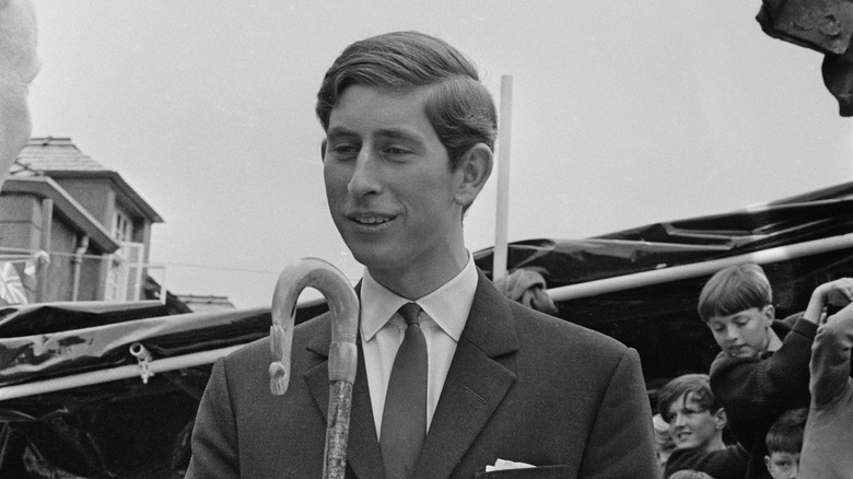 Prince Charles giving a speech