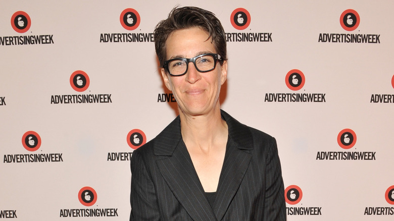 Rachel Maddow attending Advertising Week event