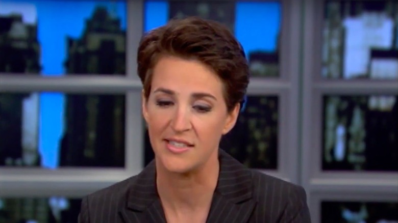 Rachel Maddow on the first episode of The Rachel Maddow Show