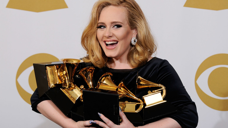 Adele at the Grammy Awards