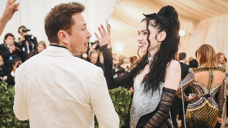 Elon Musk and Grimes at the Met Gala