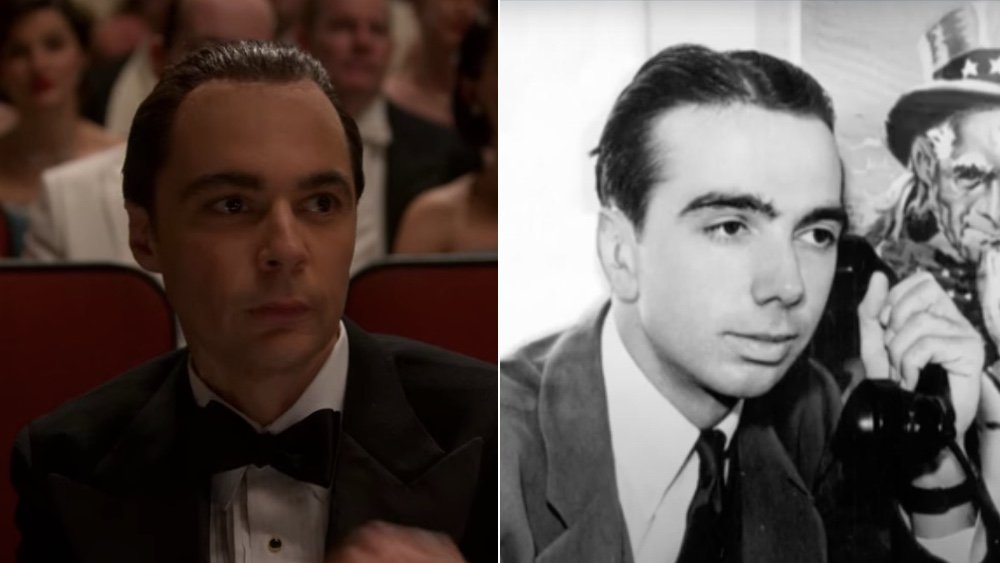 Netflix's Hollywood actor Jim Parsons and Henry Wilson, split image