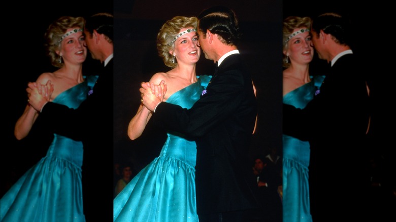 Princess Diana and King Charles III dancing