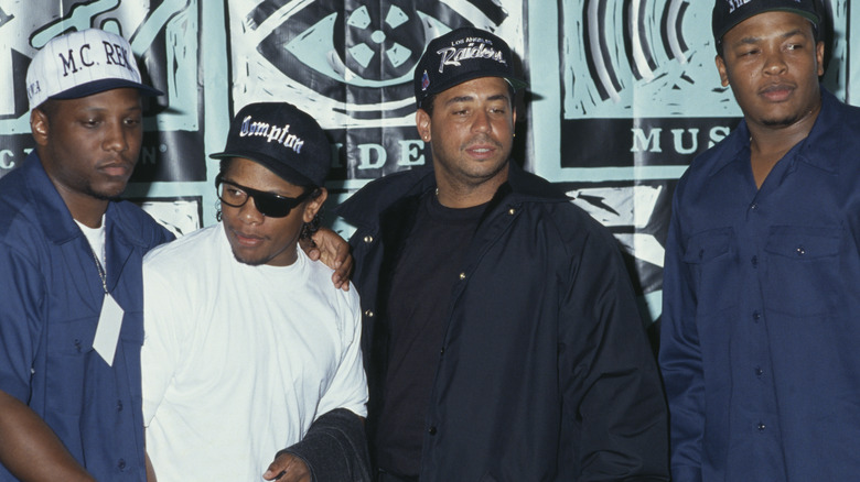 Members of NWA, red carpet