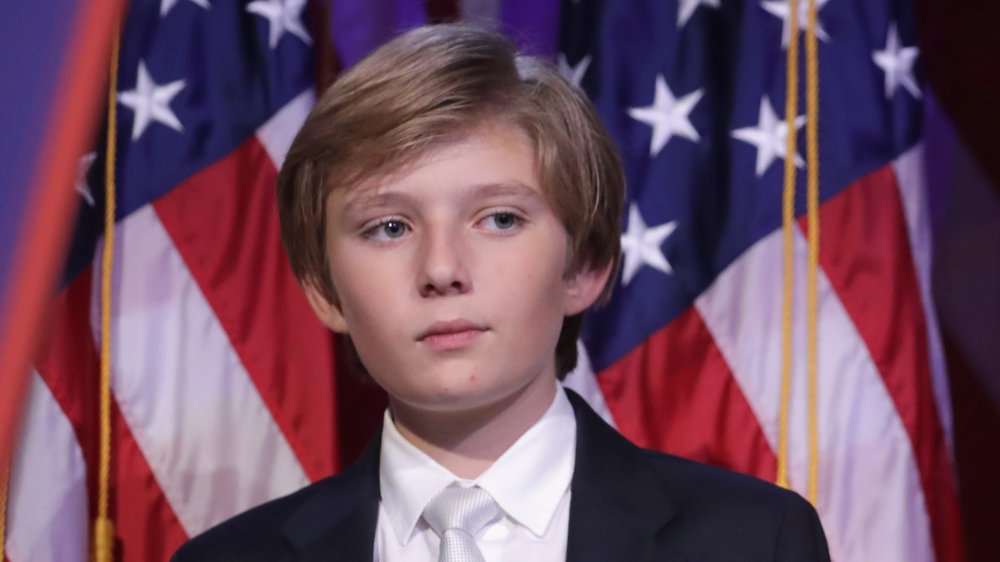 Barron Trump, one of the Trump children