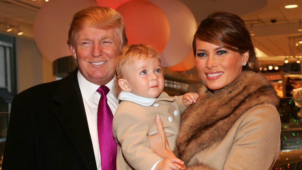 Barron Trump, Melania Trump, Donald Trump