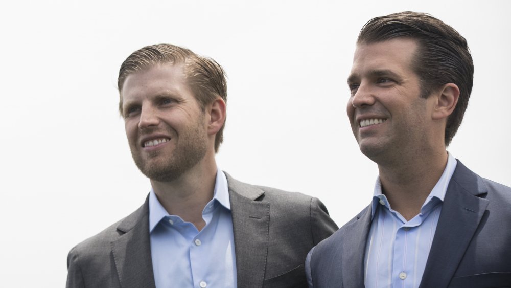 Donald Trump Jr and Eric Trump, two of the Trump children