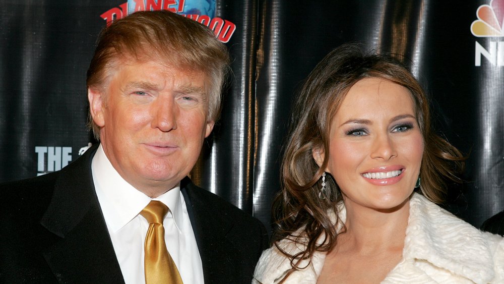 Melania Trump with Donald Trump