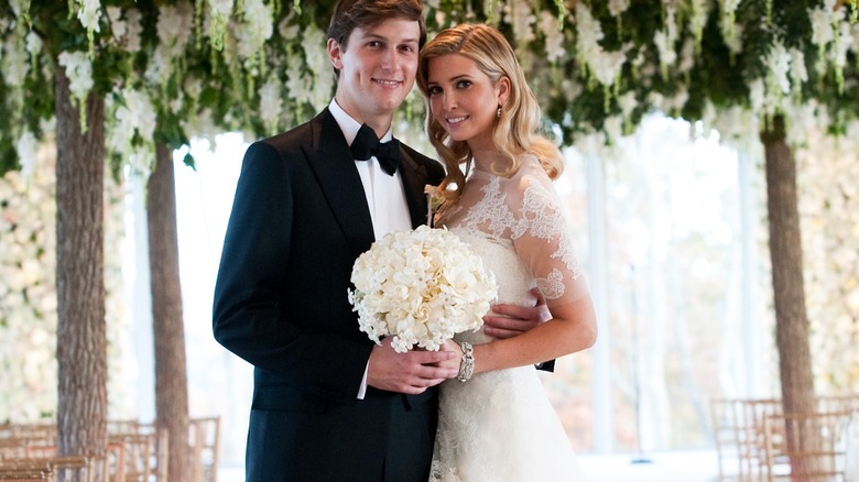 The Trump Family's Most Lavish Wedding Looks