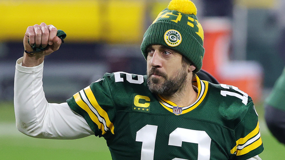 Green Bay quarterback Aaron Rodgers