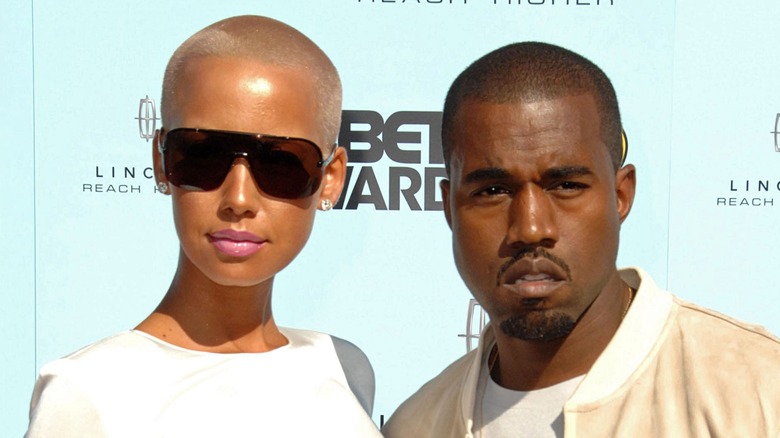 Amber Rose and Kanye West