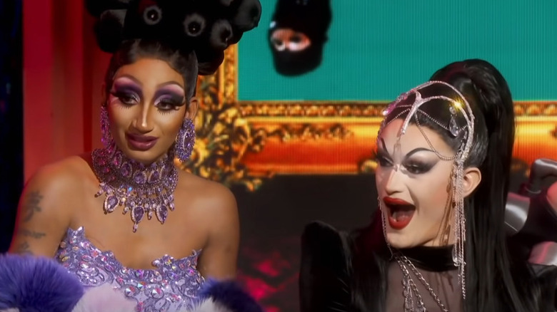 Angeria Paris VanMicheals and Lady Camden on the Season 14 reunion