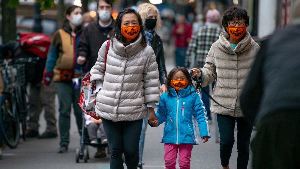 Family on a New York Street