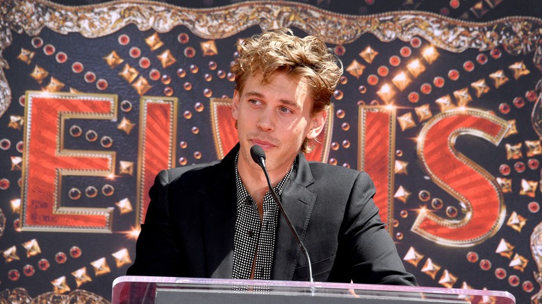 Austin Butler at Elvis event 