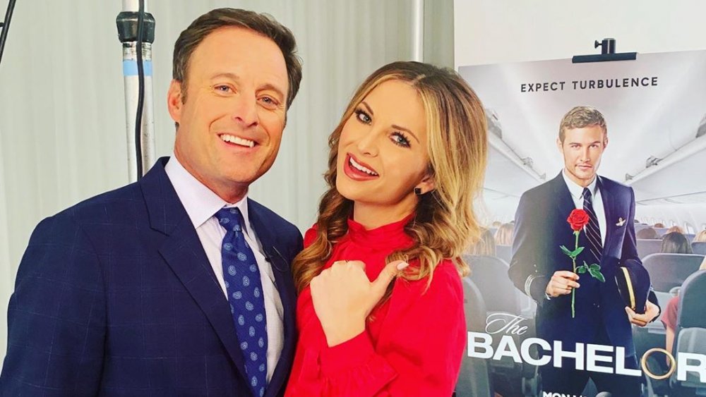 Chris Harrison and Lauren Zima