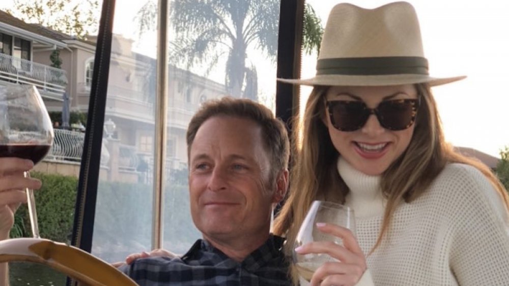 Chris Harrison and Lauren Zima