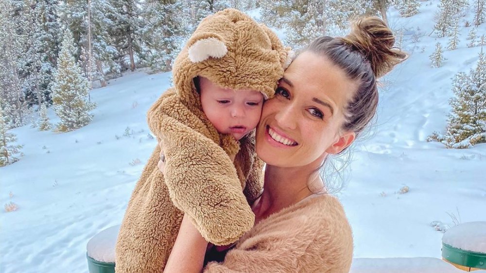 Bachelor in Paradise star Jade Roper and her child