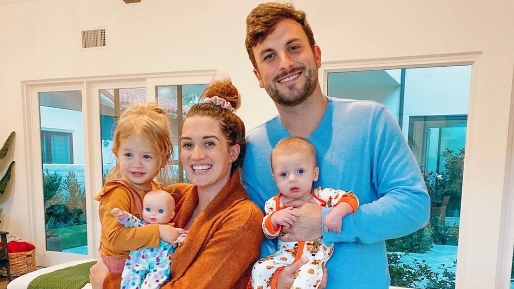 Bachelor in Paradise stars Jade Roper and Tanner Tolbert and their children