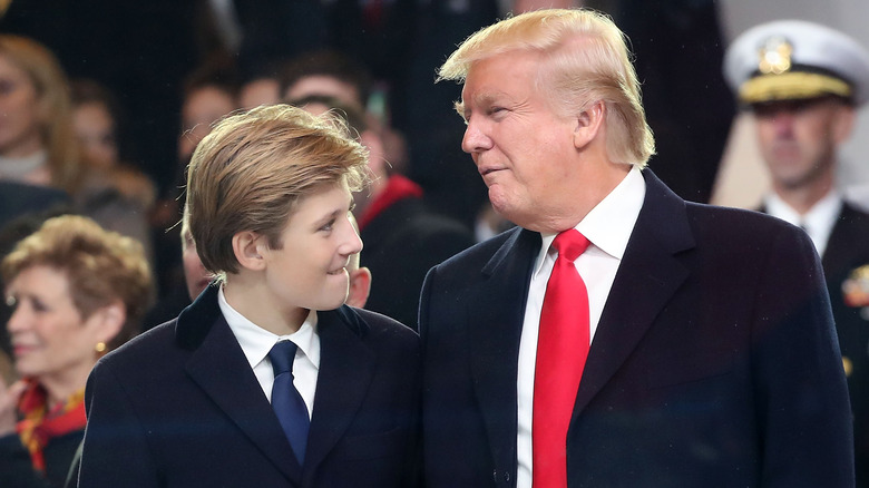 Donald Trump and Barron Trump