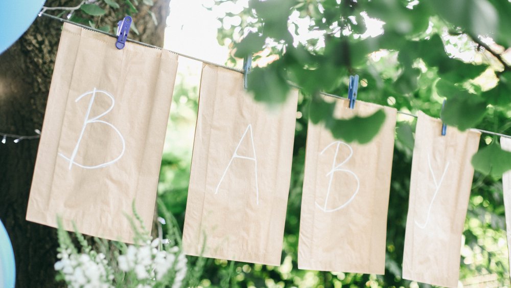 baby sign decoration