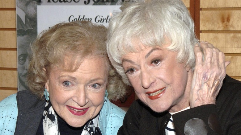 Betty White and Beatrice Arthur