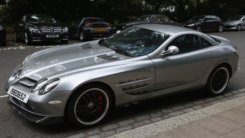 A Mercedes McLaren SLR