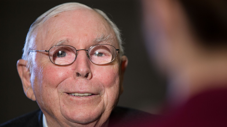 Charlie Munger at event