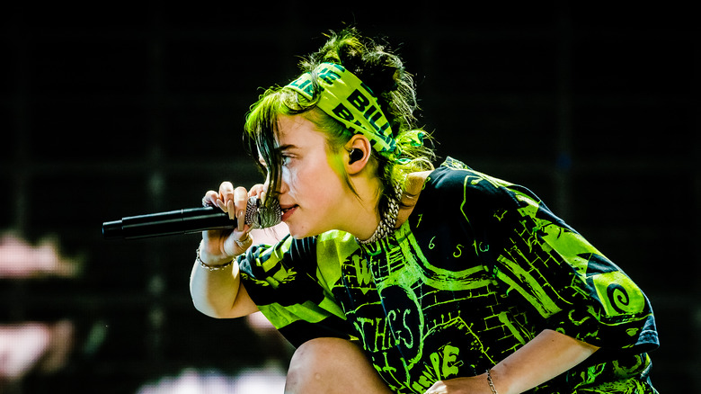 Billie Eilish performs in the Netherlands in 2019