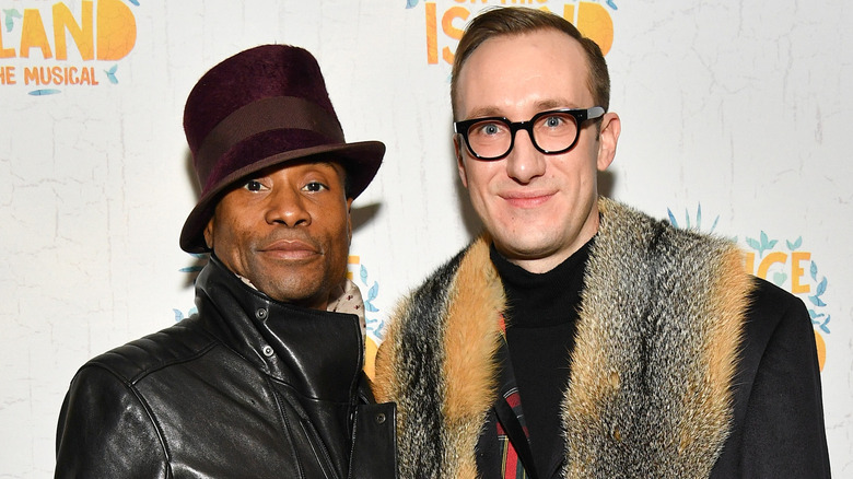 Billy Porter with husband Adam Porter-Smith