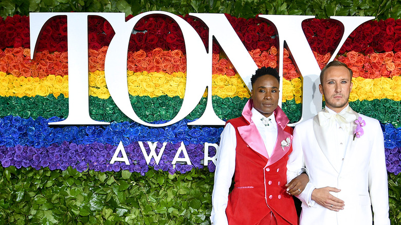 Billy Porter and Adam Porter-Smith during Pride Month