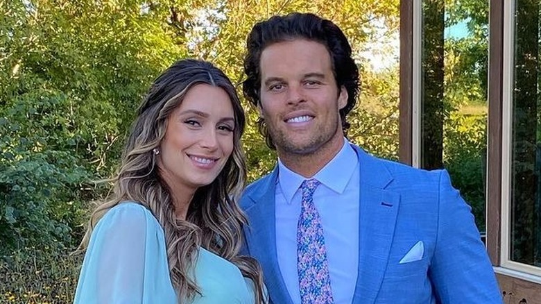 BIP contestant Kevin Wendt poses with fiancé Astrid Loch