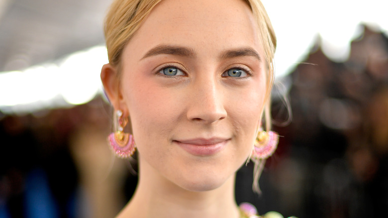 Saoirse Ronan's blue eyes