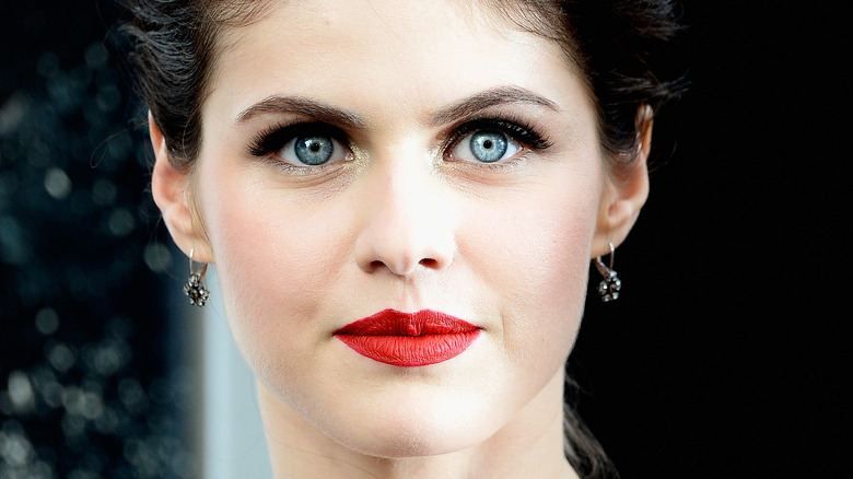 Alexandra Daddario's blue eyes