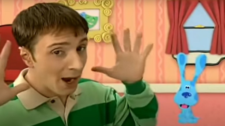 Steve Burns on Blue's Clues