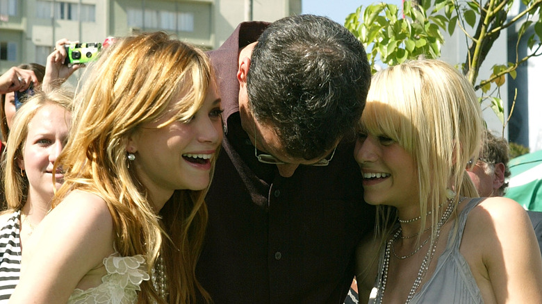 Bob Saget, Ashley Olsen and Mary-Kate Olsen