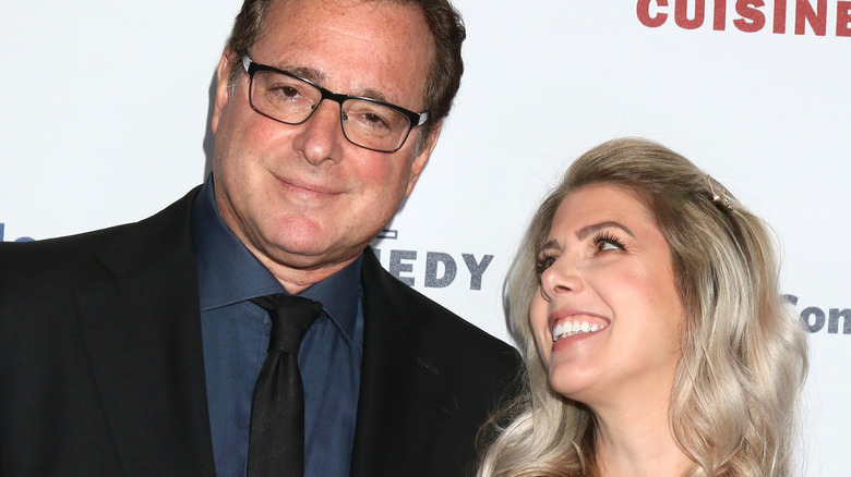 Bob Saget and Kelly Rizzo photographed on the red carpet