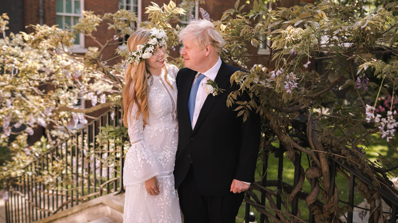 Carrie, Boris Johnson's wedding day