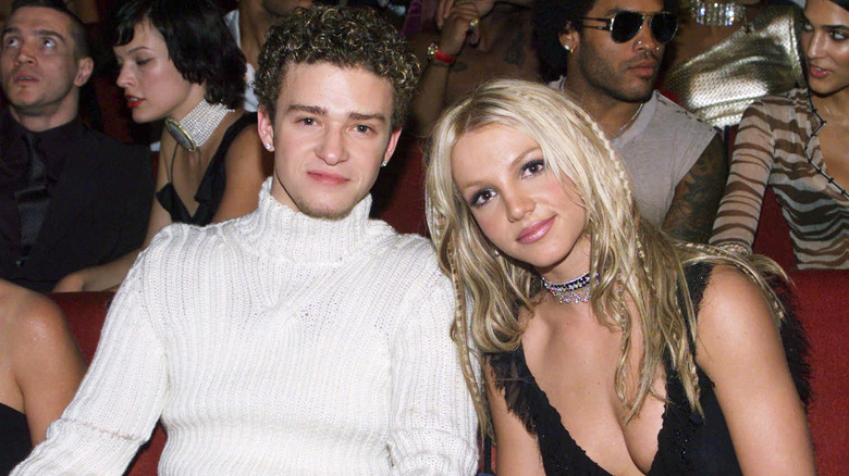 Justin Timberlake and Britney Spears at an event