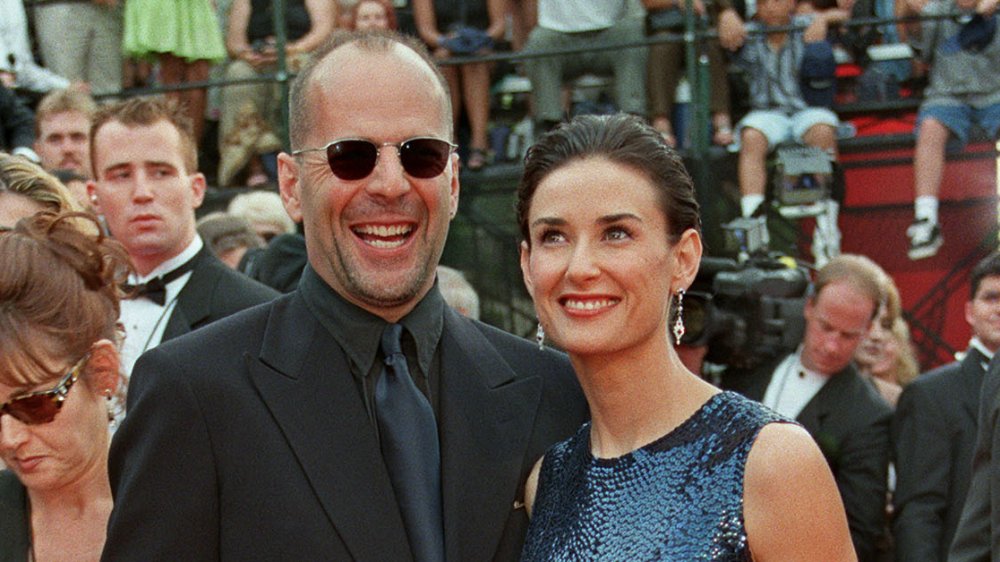 Bruce Willis and Demi Moore